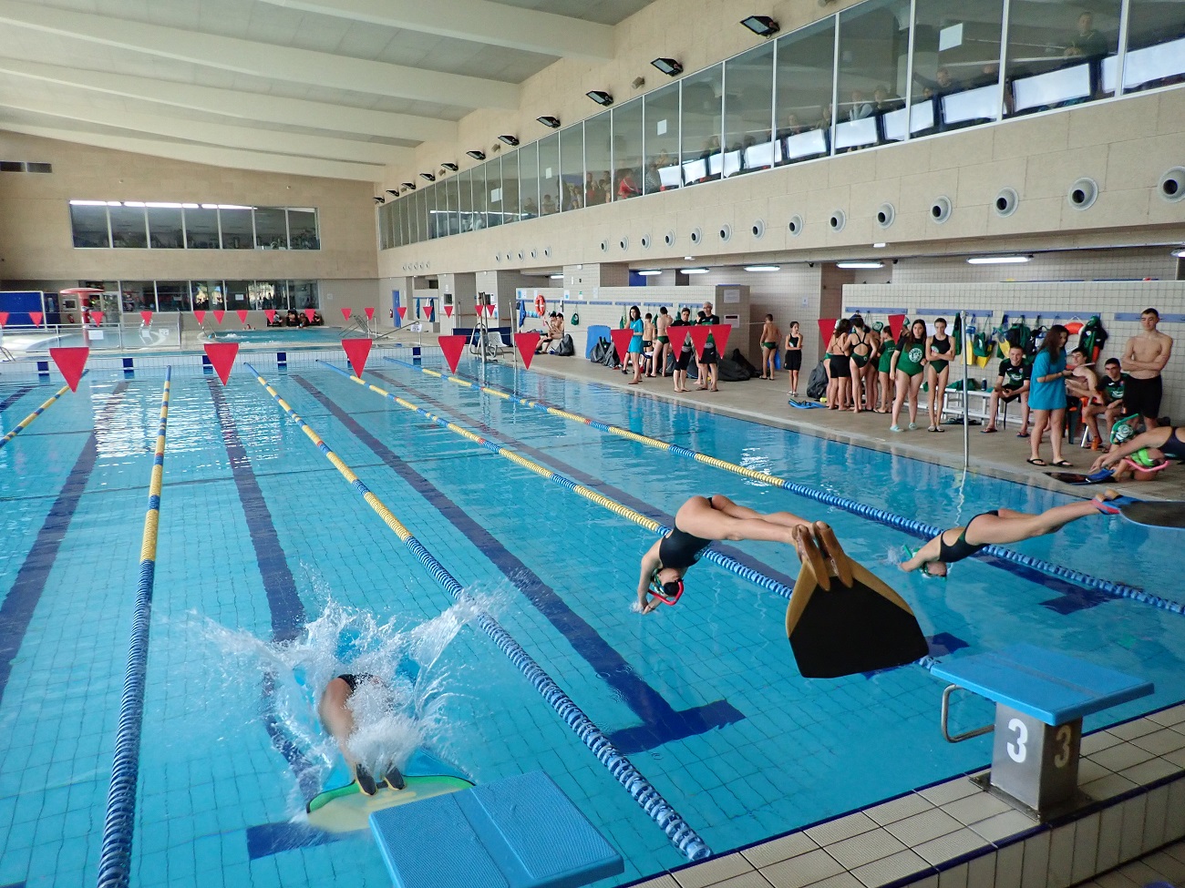 Resultados y puntuaci&oacute;n 4&ordf; jornada JDN de Nataci&oacute;n con Aletas